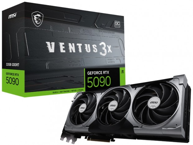 GeForce RTX 5090 32G VENTUS 3X OC