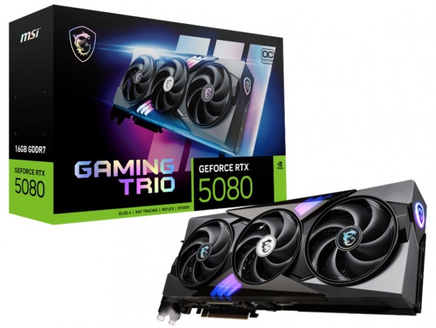 GeForce RTX 5080 16G GAMING TRIO OC