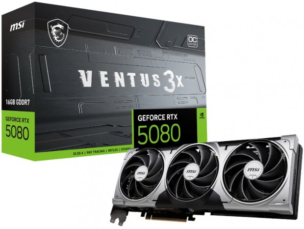 GeForce RTX 5080 16G VENTUS 3X OC