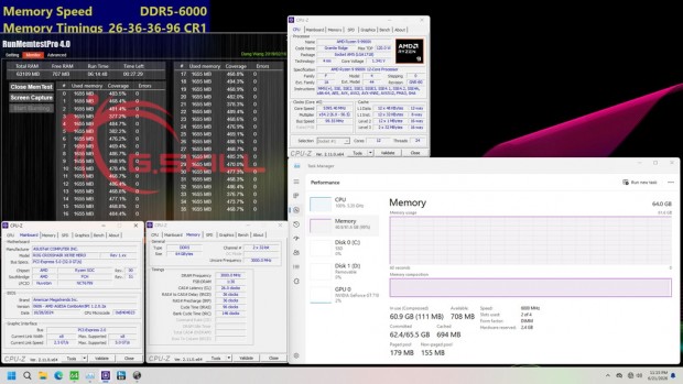 Low Latency DDR5-6000 CL26 & CL28 Memory Kits