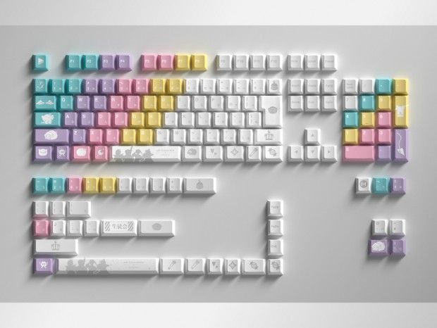 HYTE hololive Gen4 Keycaps