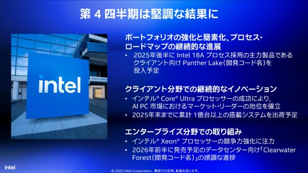 Intelメディア向け製品発表会