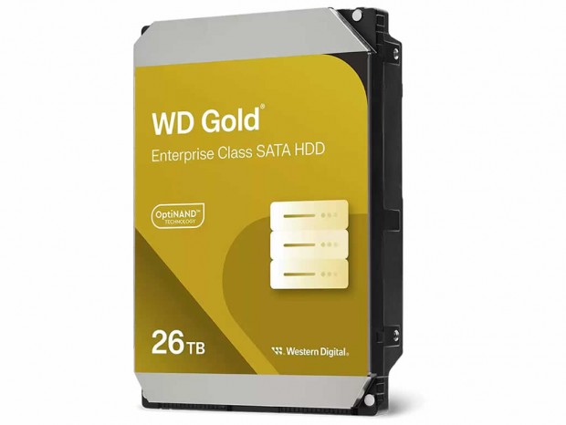 テックウインド、WD Gold(3.5インチHDD)最大容量の26TBモデル「WD261KRYZ」新規取り扱い開始