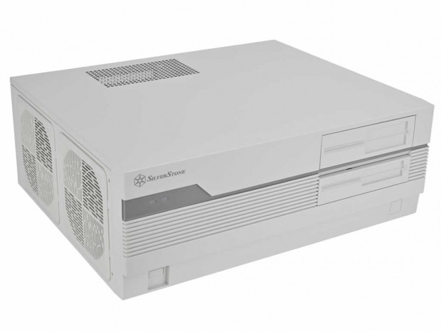 「PC-9801」シリーズをオマージュした横置きPCケース、SilverStone「FLP01」まもなく発売