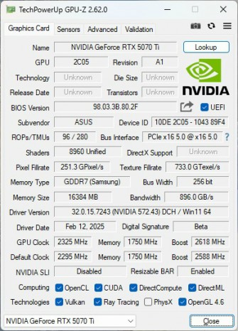 TUF-RTX5070TI-O16G-GAMING