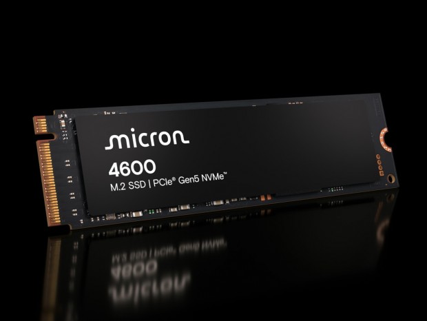 Micron、第9世代3D TLC NANDを採用するPCIe 5.0対応SSD「Micron 4600 NVMe SSD」