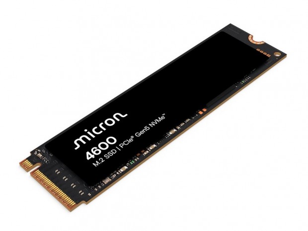 Micron、第9世代3D TLC NANDを採用するPCIe 5.0対応SSD「Micron 4600 NVMe SSD」