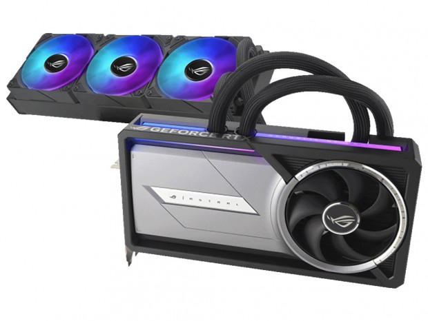 360mmサイズラジエーターで冷却するASUS「ROG-ASTRAL-LC-RTX5090-O32G-GAMING」