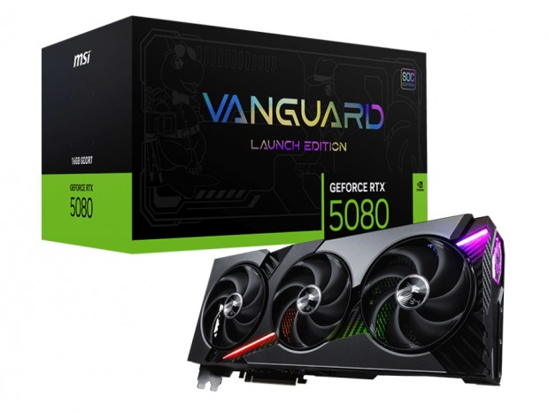 GeForce RTX 5080 16G VANGUARD SOC LAUNCH EDITION