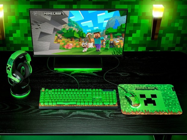 Razerの人気デバイスがマインクラフト仕様に。コラボデザインの「Razer | Minecraft Collection」登場