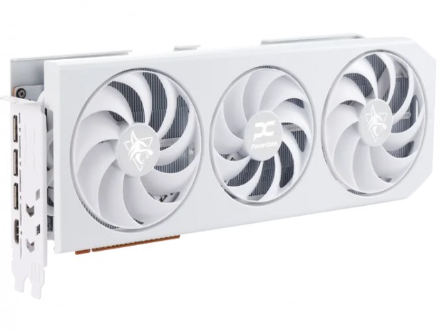 Hellhound Spectral White AMD Radeon RX 9070 XT 16GB GDDR6