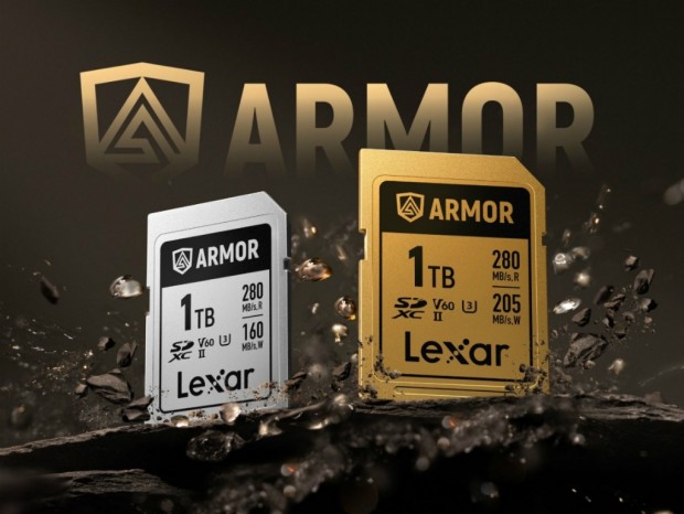 強度が37倍向上。世界初のステンレス製SDカード、Lexar「ARMOR」シリーズ