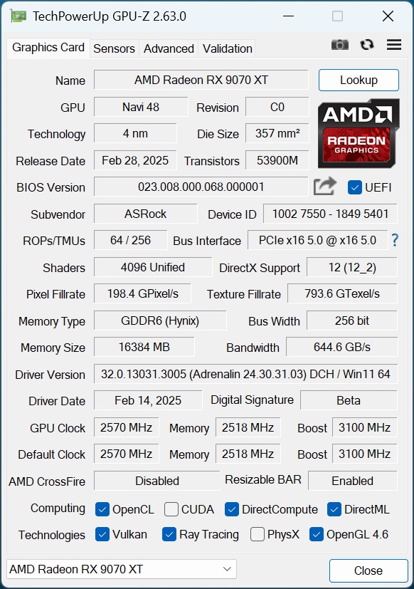 Radeon RX 9070 XT/Radeon RX 9070