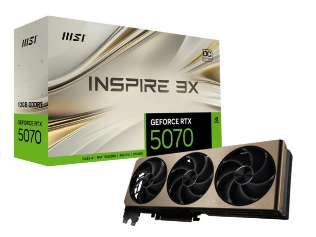 GeForce RTX 5070 12G INSPIRE 3X OC