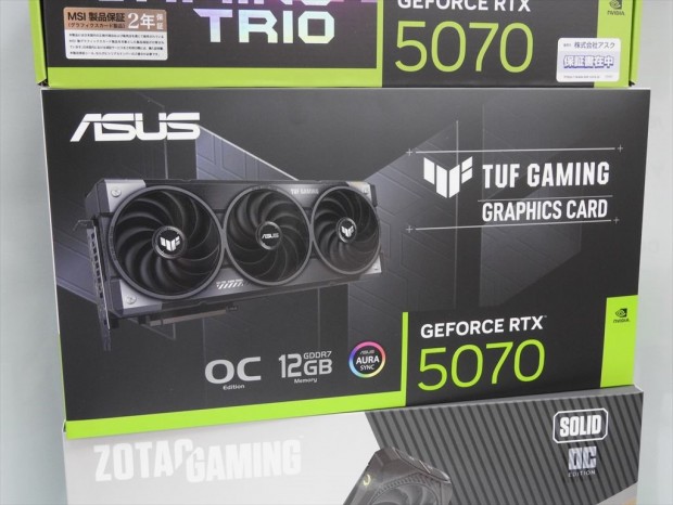 TUF Gaming GeForce RTX 5070 12GB GDDR7 OC Edition