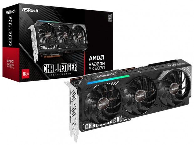 ASRock AMD Radeon RX 9070 Challenger 16GB