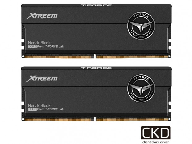 最大8,800MHzのCKD搭載メモリ、Team「XTREEM CKD DDR5 DESKTOP MEMORY BLACK」発売