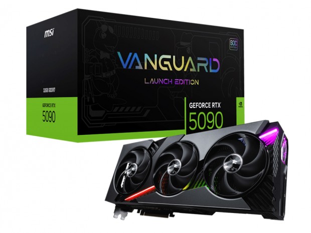 MSI「VANGUARD」シリーズからGeForce RTX 5090グラフィックスカード計2モデル発売