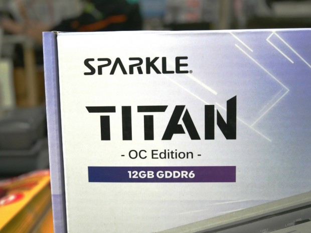 SPARKLE Intel Arc B580 TITAN Luna OC