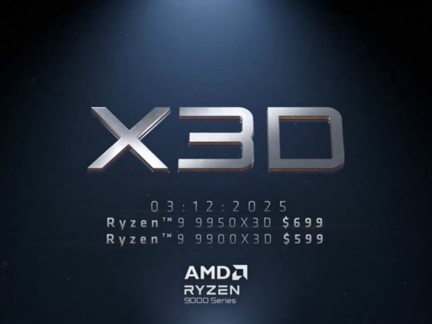 AMD、第2世代3D V-Cache採用「Ryzen 9 9950X3D/9900X3D」の発売日と価格をアナウンス