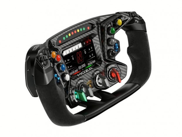 MOZA Automobili Lamborghini Squadra Corse Essenza SCV12 Sim-Racing Steering Wheel