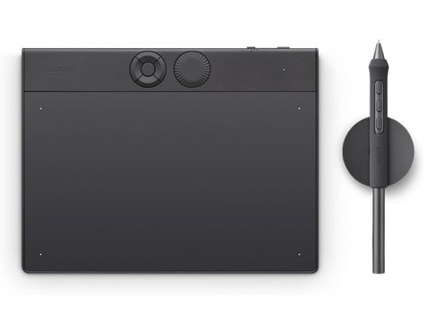 ワコム、プロ向けペンタブレット「Wacom Intuos Pro」のsmall・mediumを今月発売