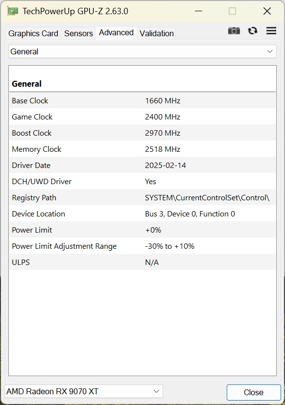 NITRO+ Radeon RX 9070 XT GAMING OC 16GB GDDR6